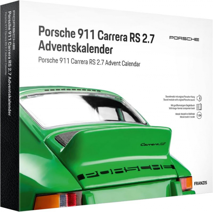 Adventskalender Porsche Carrera grün 1